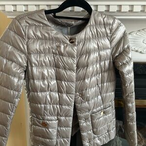 Herno Metallic Puff Jacket